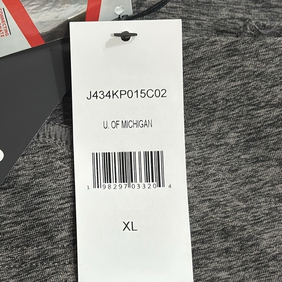 (M1) J. Palmer Graphite Michigan Wolverines Men's SweatpantsHome Game, Size XL,M - Picture 11 of 16